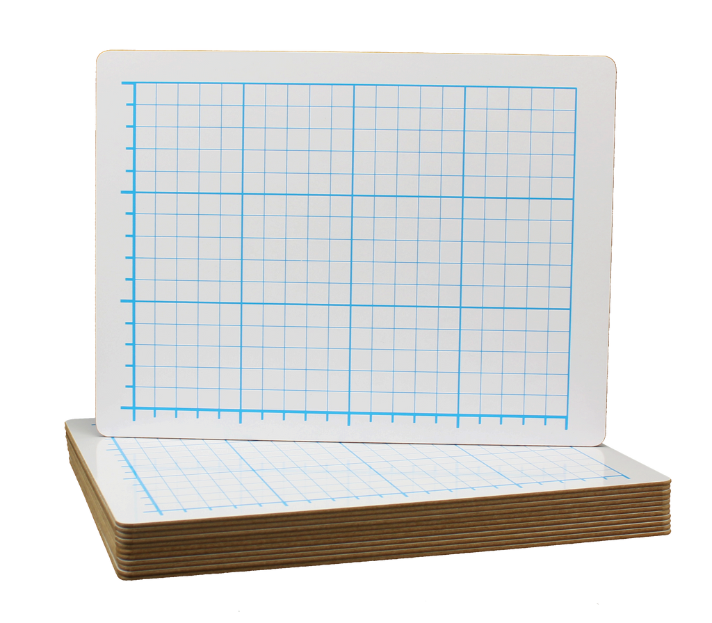 Dry Erase 13mm Quadrant Lap Board