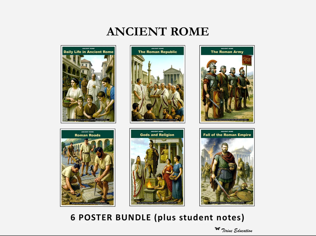 Ancient Rome Display - 6 poster set