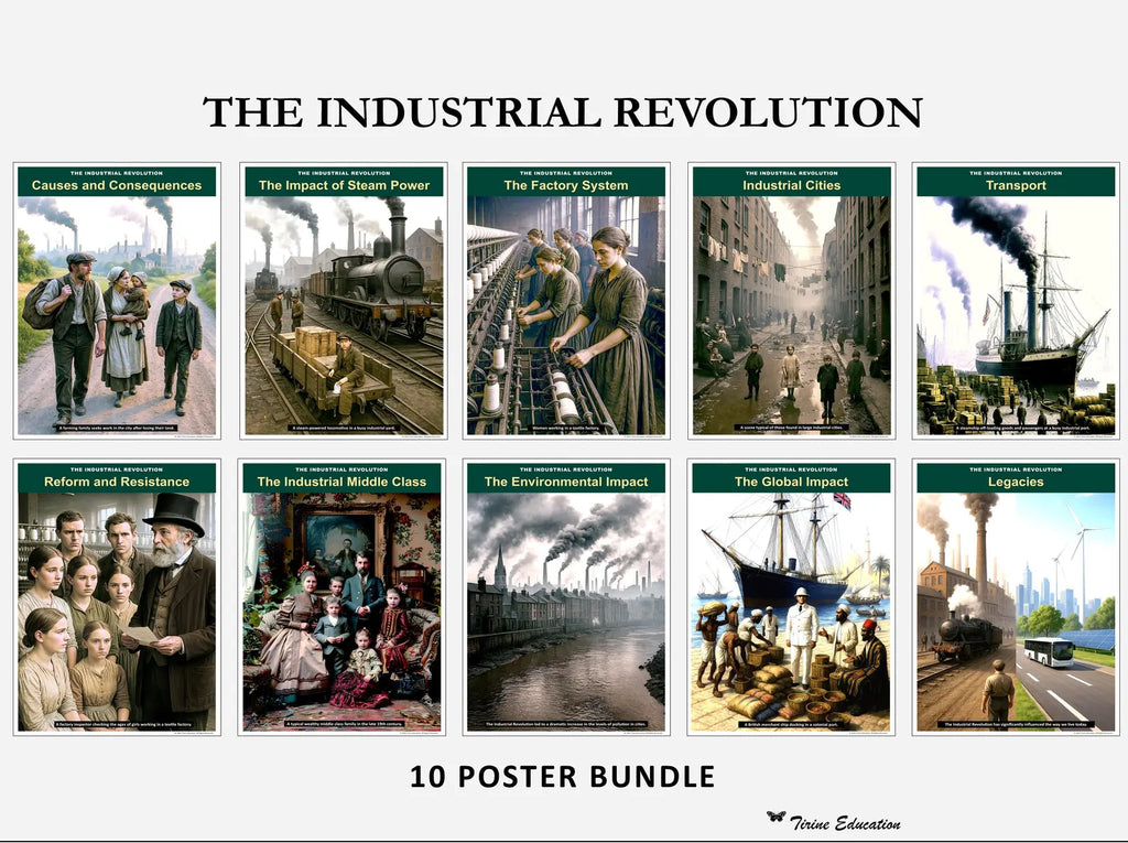 The Industrial Revolution Picture Pack - 10 poster set
