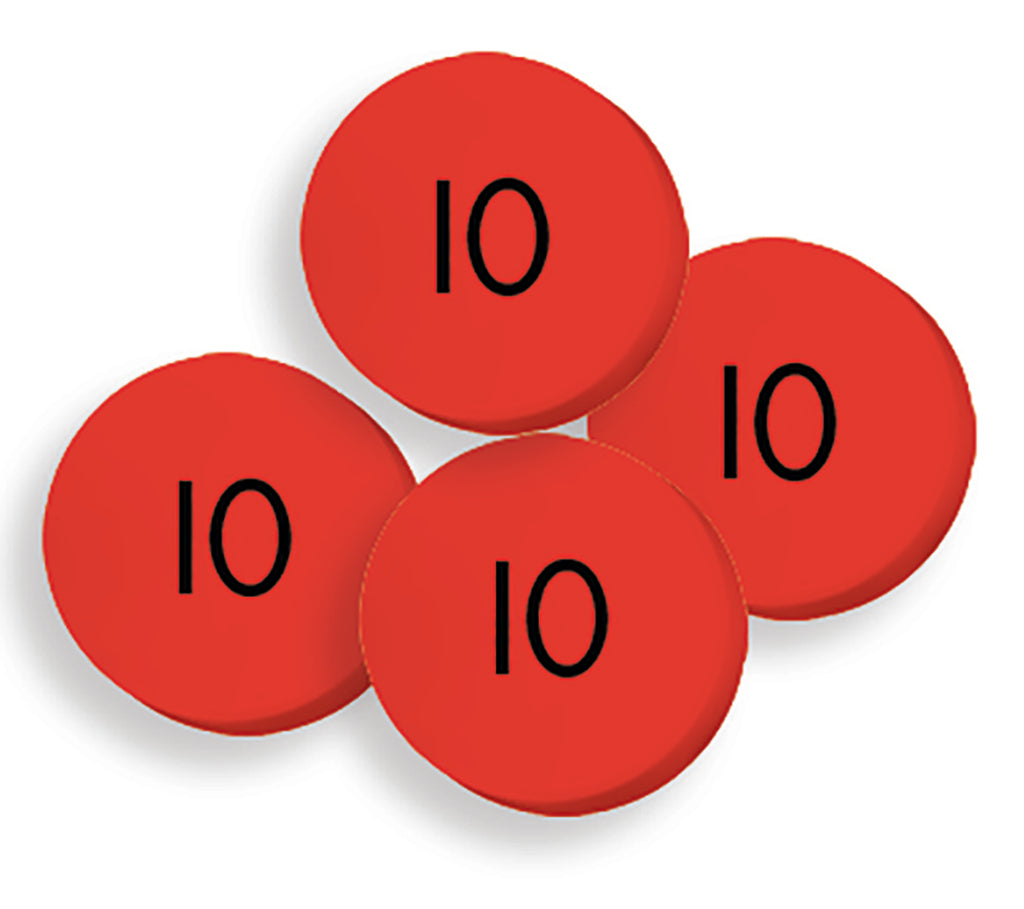 One-Value Place Value Disc Sets