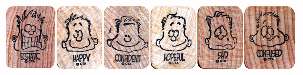 How Are You Feeling Today? Rubber Stamps