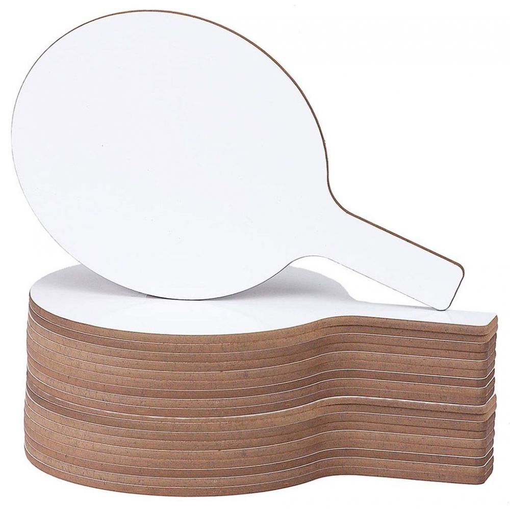 Oval Dry Erase Answer MINI Paddle