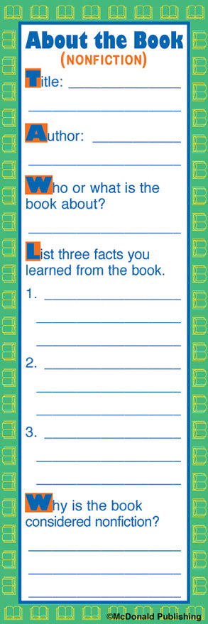 READING NON-FICTION Smart Bookmarks