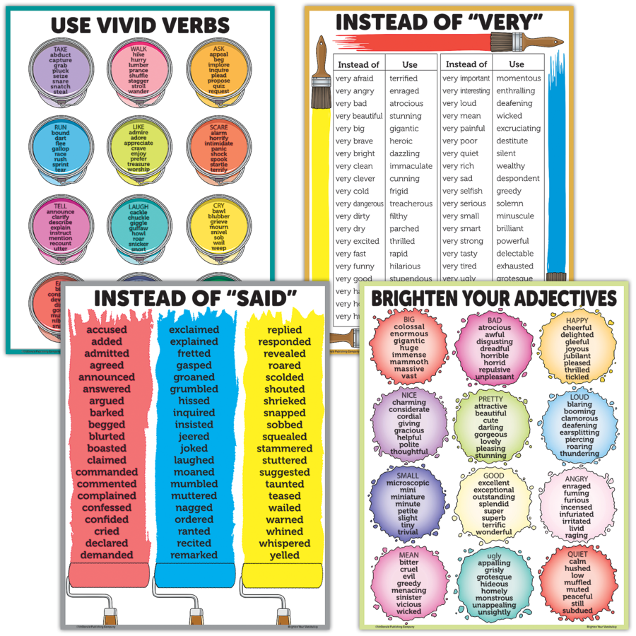 Poster Set - Brighten Your Vocabulary