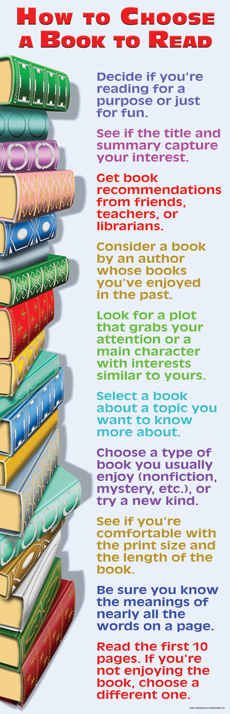 Colossal Poster - How to Choose a Book to Read