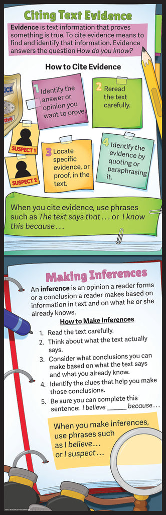 Colossal Poster - Citing Text Evidence
