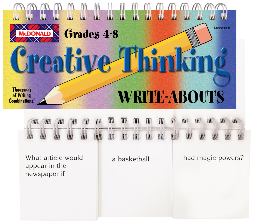 Creative Thinking Write-Abouts Y4-8