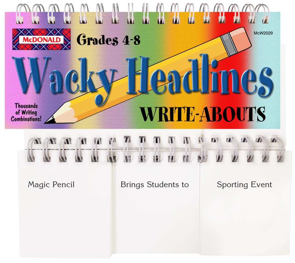 Wacky Headlines Write-Abouts Y4-8