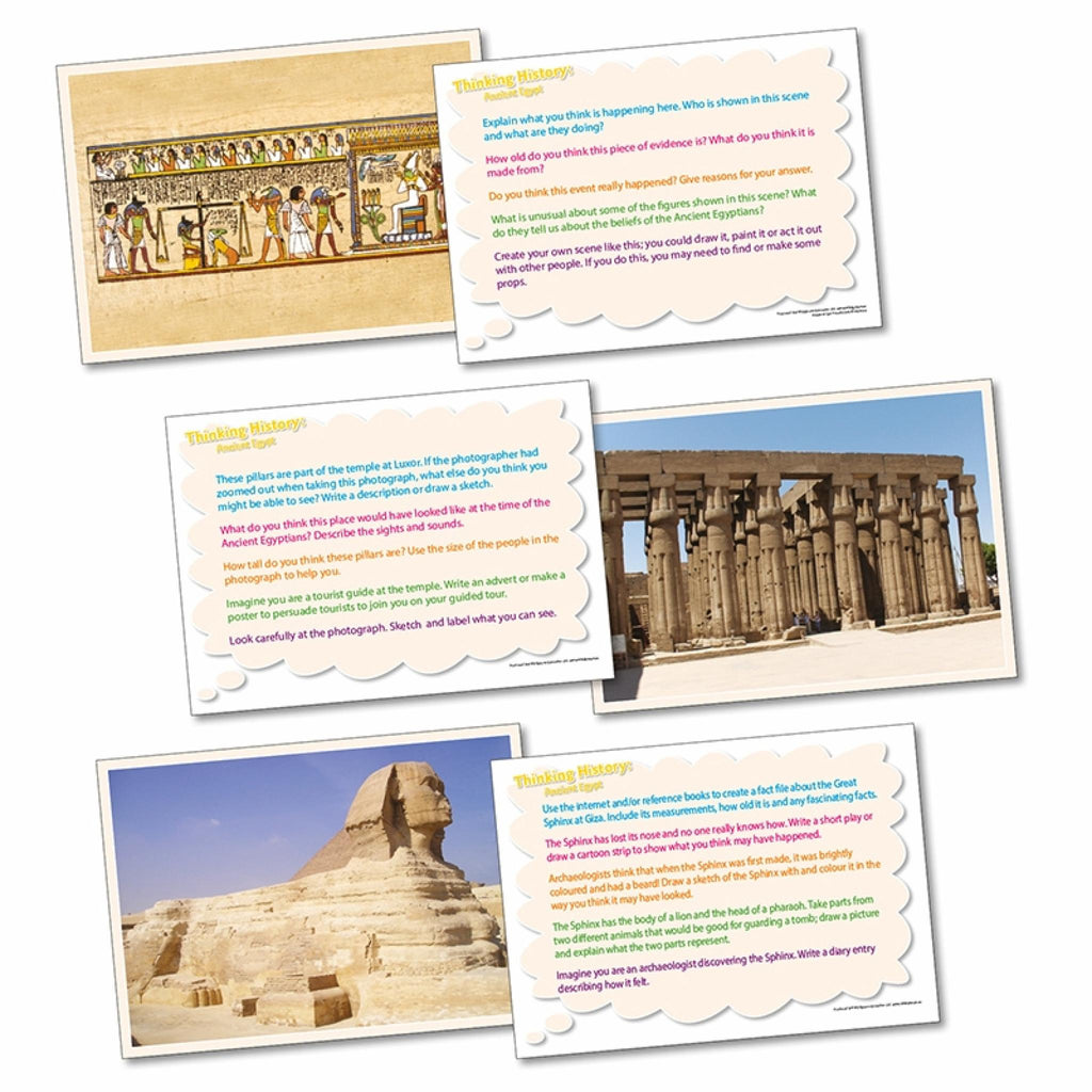 Thinking History Cards - ANCIENT EGYPT